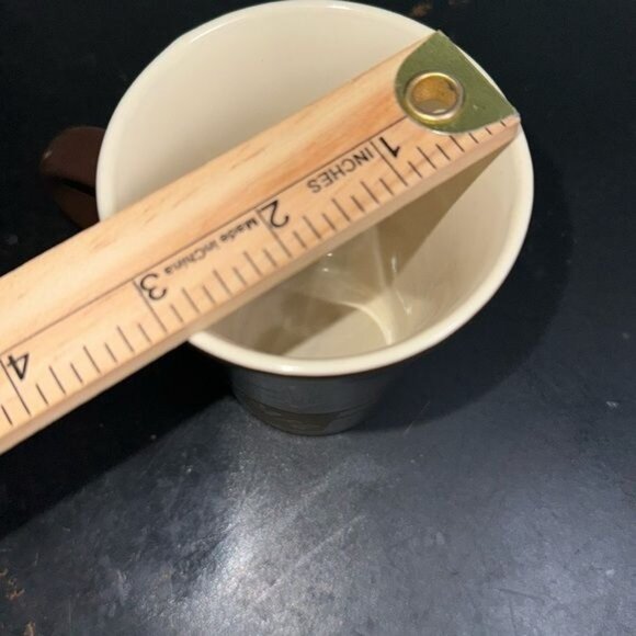 Brown Nida Home Coffee Mug 12 Oz - Espresso Mocha Latte Design - Picture 6 of 6